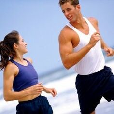 jogging to increase strength